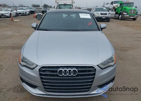 2015 Audi A3 2.0T Premium z USA, uszkodzony, nr VIN WAUEFGFF4F1034676